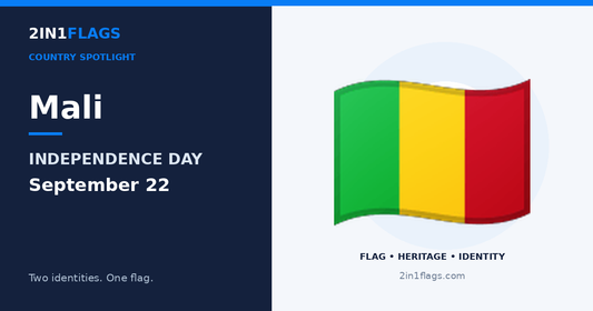 Mali Independence Day featured image by 2in1Flags