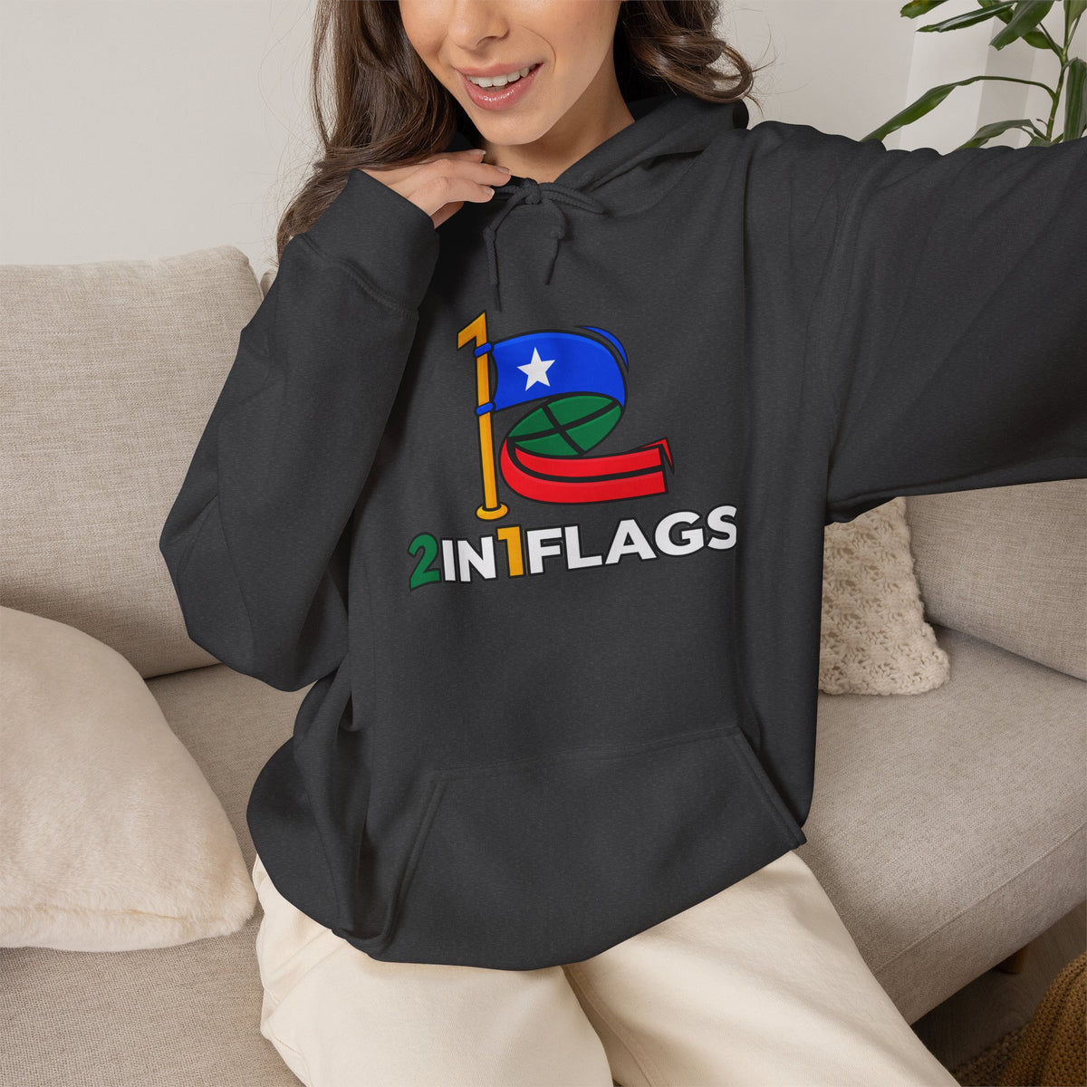 Unisex Custom Flag Hoodie