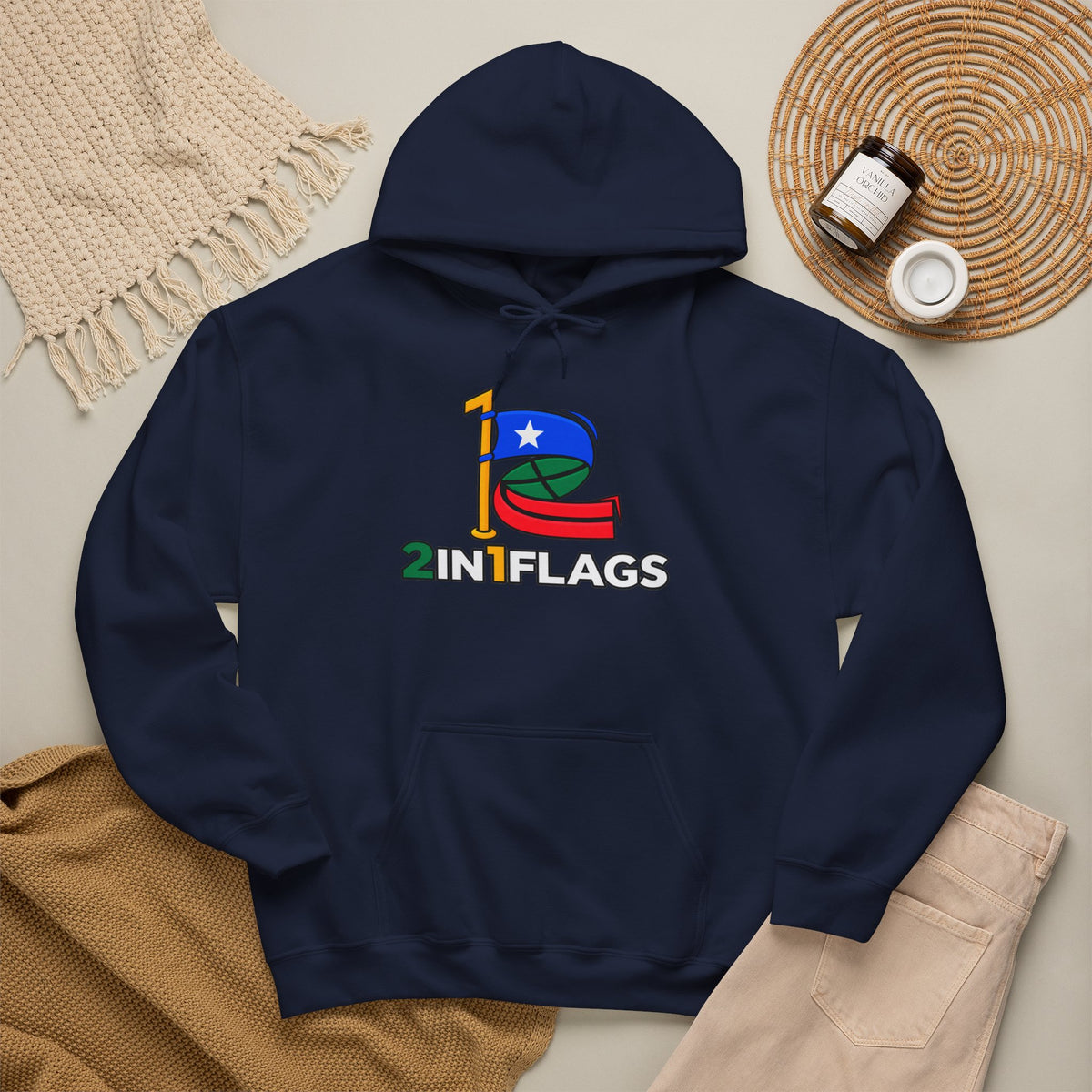 Unisex Custom Flag Hoodie