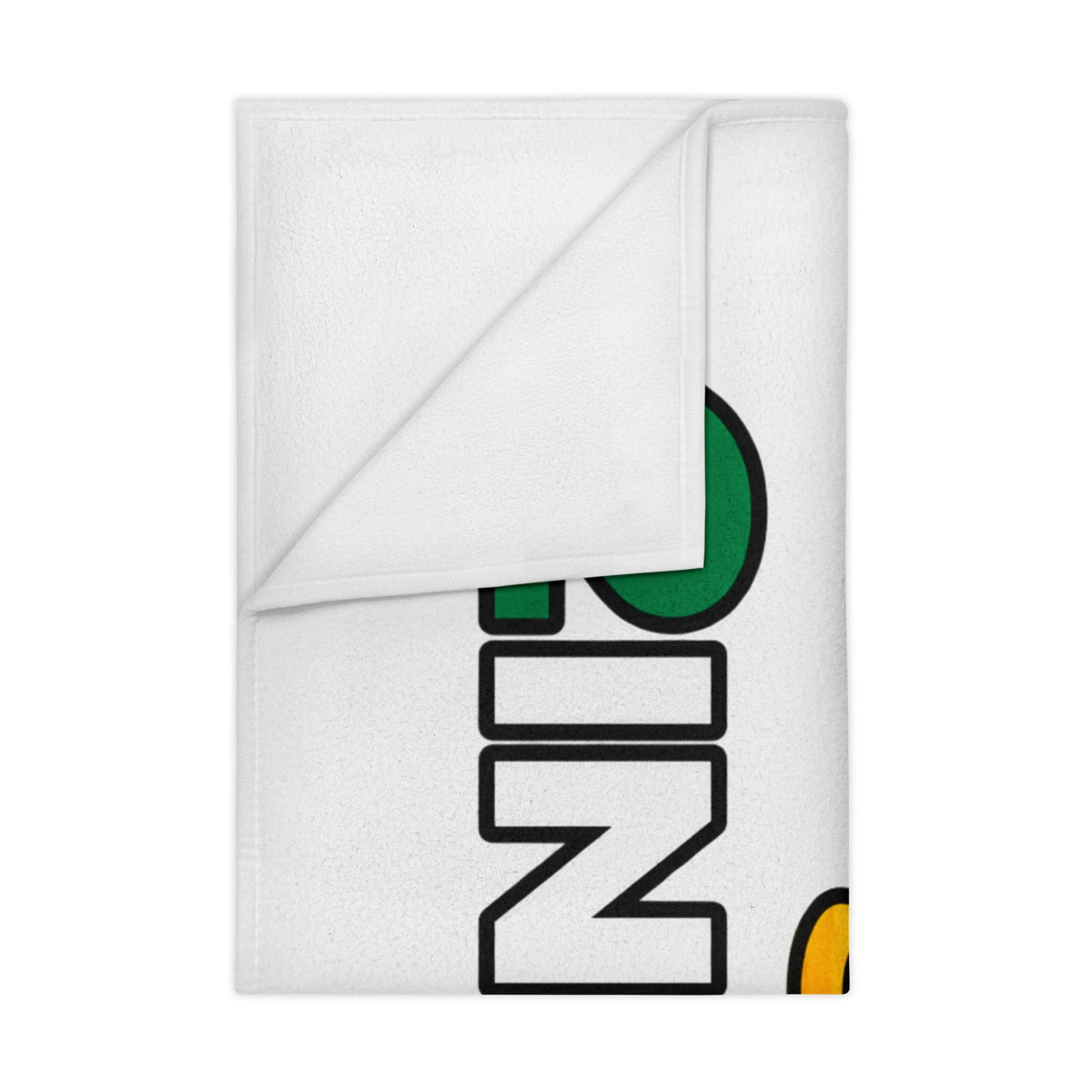 Custom 2in1 Flag Toddler Blanket with custom dual flag design