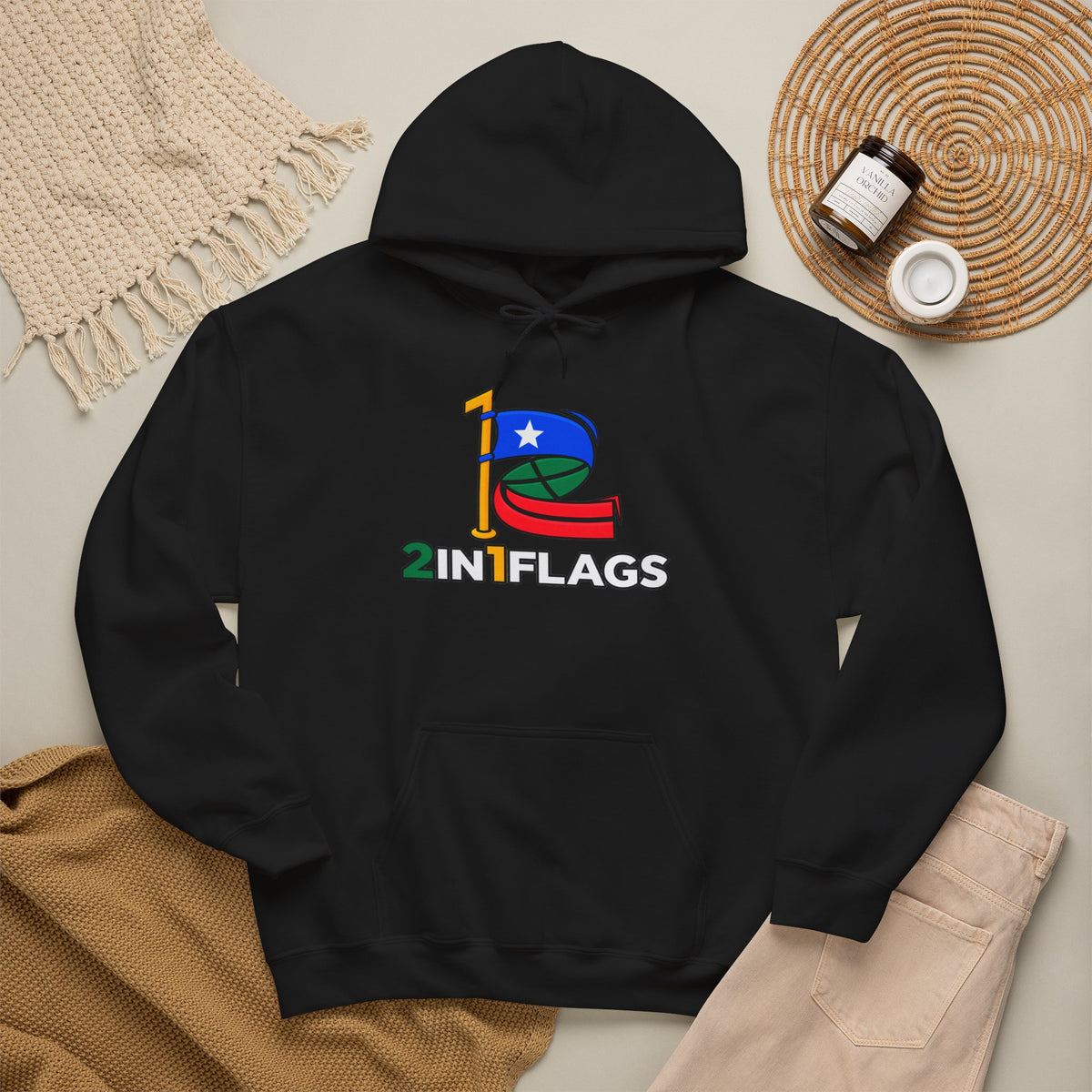 Unisex Custom Flag Hoodie
