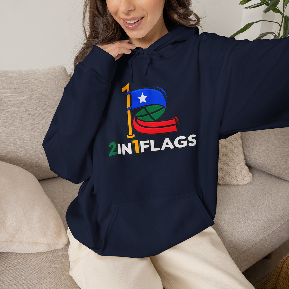Unisex Custom Flag Hoodie