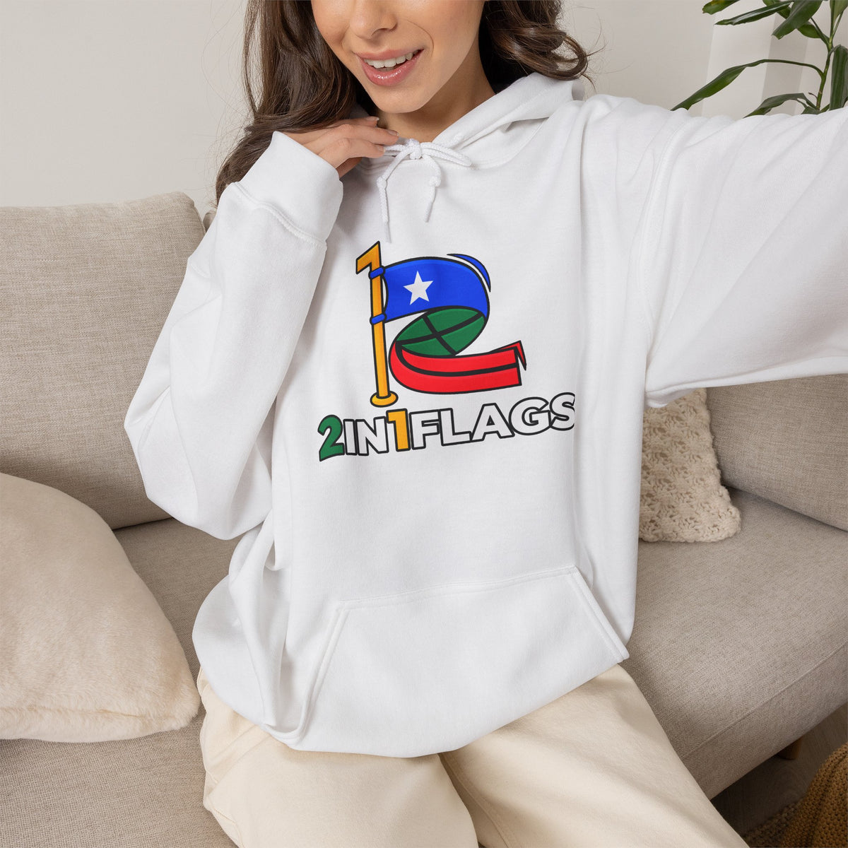 Unisex Custom Flag Hoodie