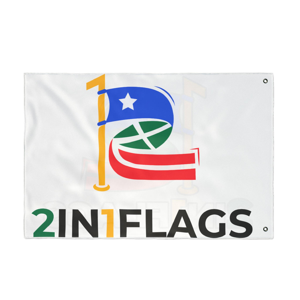 Custom Double-Sided 2in1 Flag with custom dual flag design