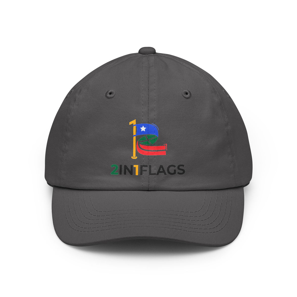 Custom 2in1 Flag Dad Hat with custom dual flag design