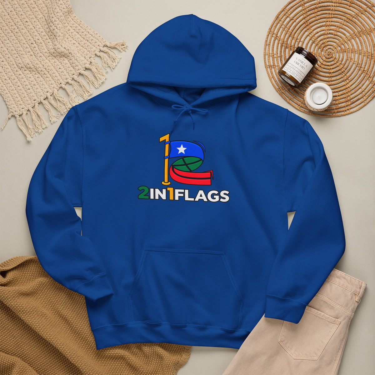 Unisex Custom Flag Hoodie