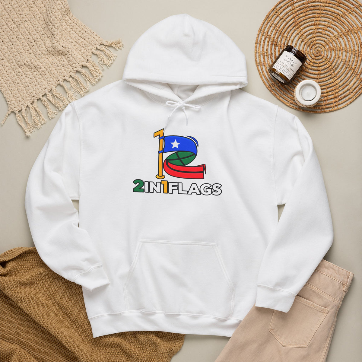 Unisex Custom Flag Hoodie