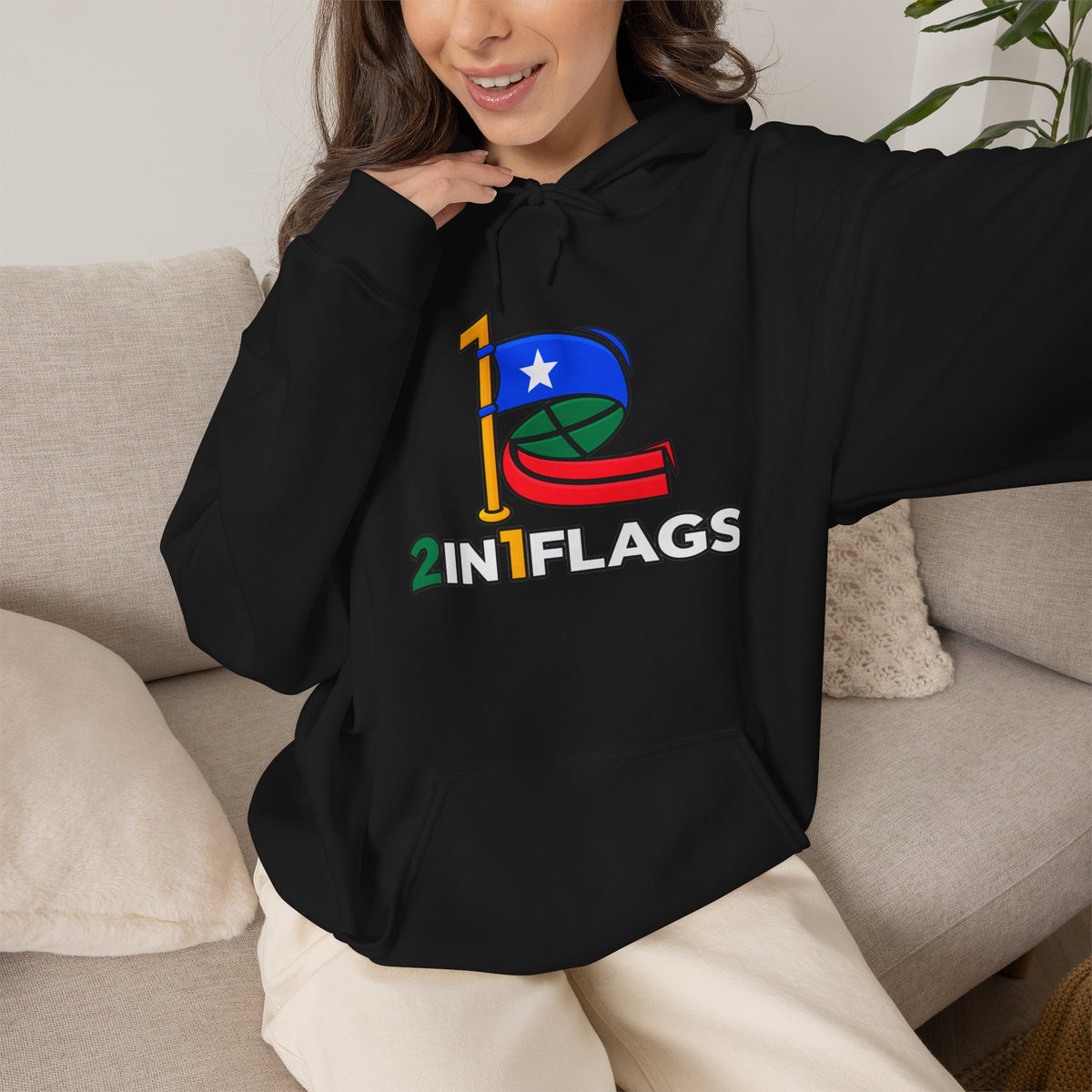 Unisex Custom Flag Hoodie