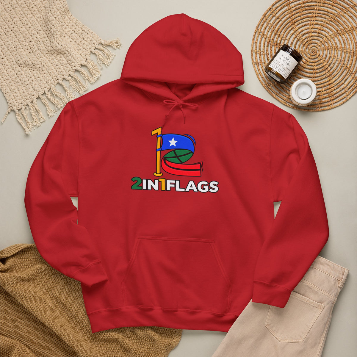 Unisex Custom Flag Hoodie